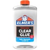 Elmer’s Clear Liquid School Glue, Washable, Safe, Nontoxic, 32 Ounces (1 Quart) – Great for Making Slime, #1 Teacher Brand(1 Quart)
