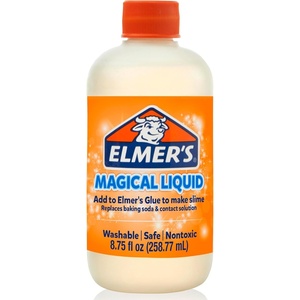 Elmer’s Magical Liquid, Slime Activator Solution, Safe and Washable, 1 Quart – Updated Formula for Double the Slime Output(8.75 Ounce)