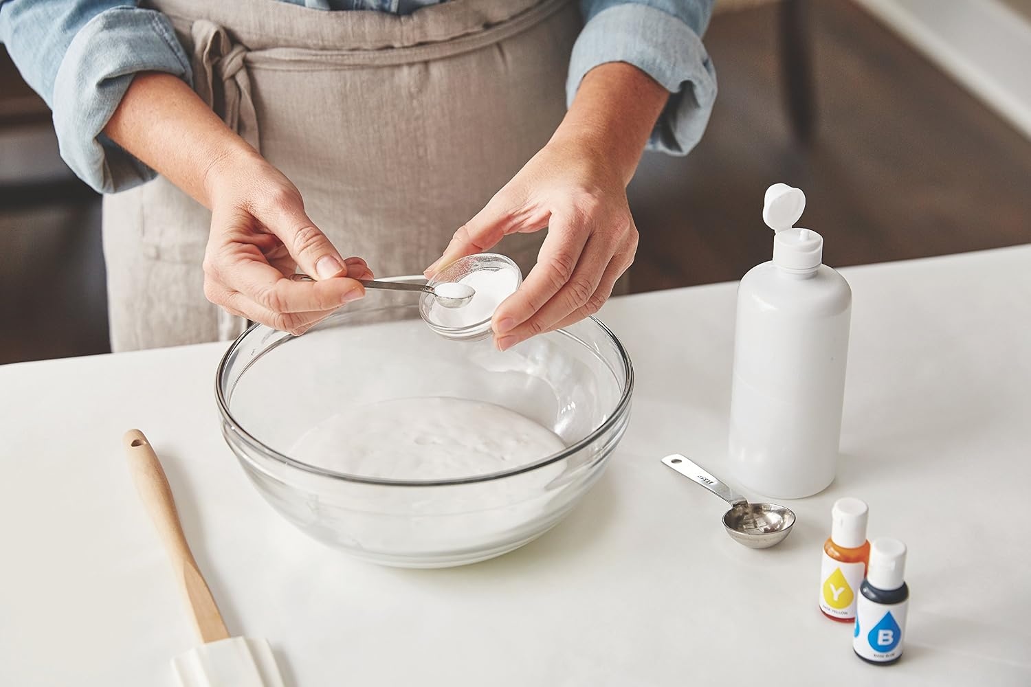 image:imageElmers White Liquid School Glue 1 Gallon Safe Washable 1 Count 1 Teacher Brand Bulk Arts amp Crafts Projects Classroom Supplies Great for Making SlimeWhite