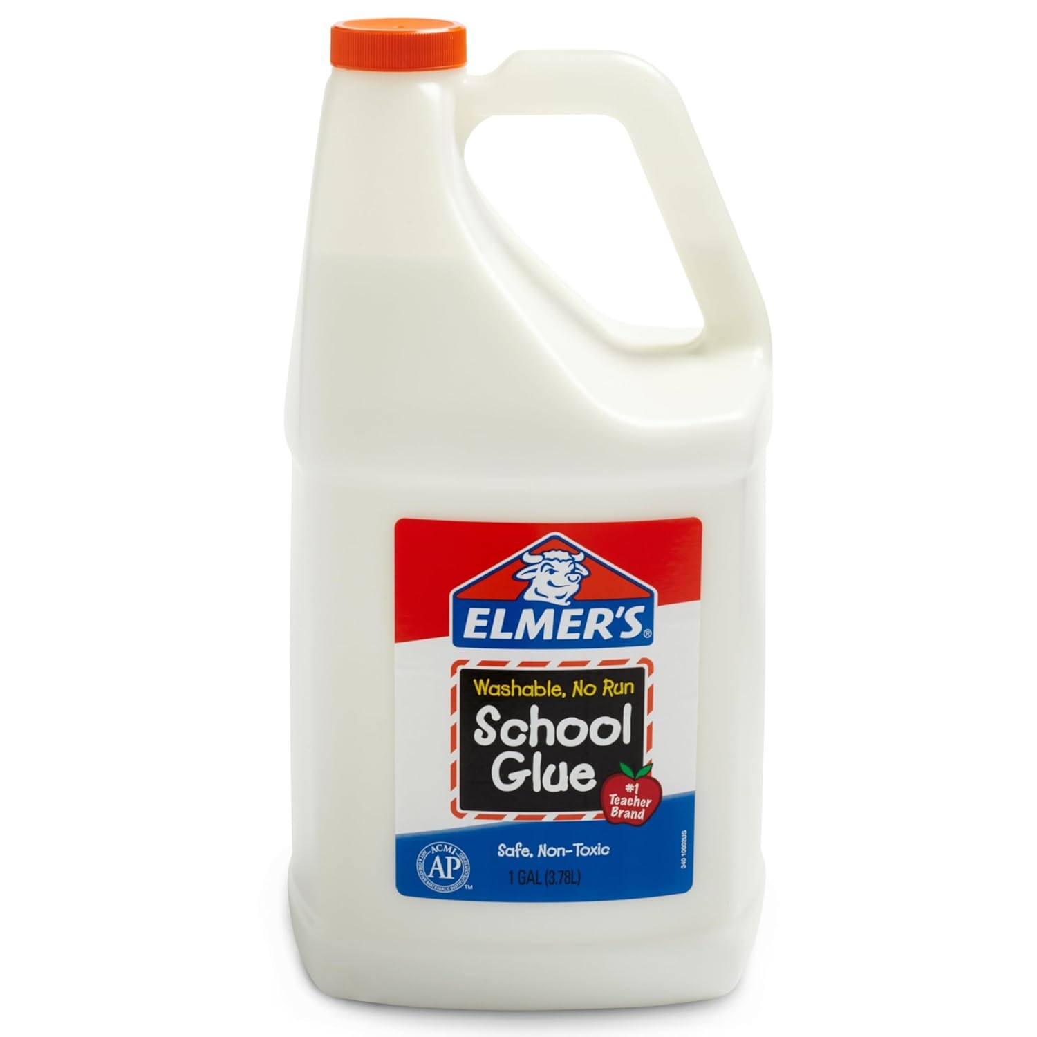 image:imageElmers White Liquid School Glue 1 Gallon Safe Washable 1 Count 1 Teacher Brand Bulk Arts amp Crafts Projects Classroom Supplies Great for Making SlimeWhite