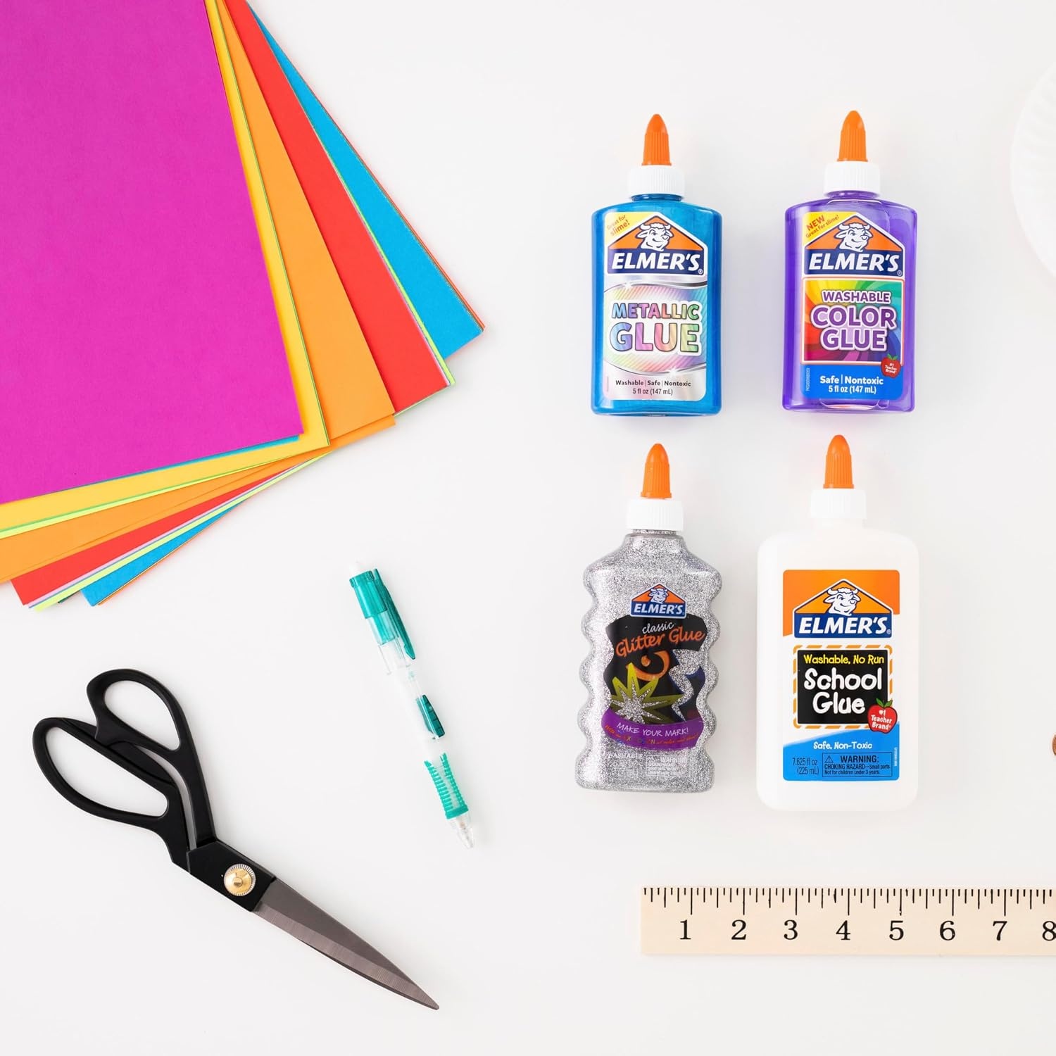 image:imageElmers White Liquid School Glue 1 Gallon Safe Washable 1 Count 1 Teacher Brand Bulk Arts amp Crafts Projects Classroom Supplies Great for Making SlimeWhite