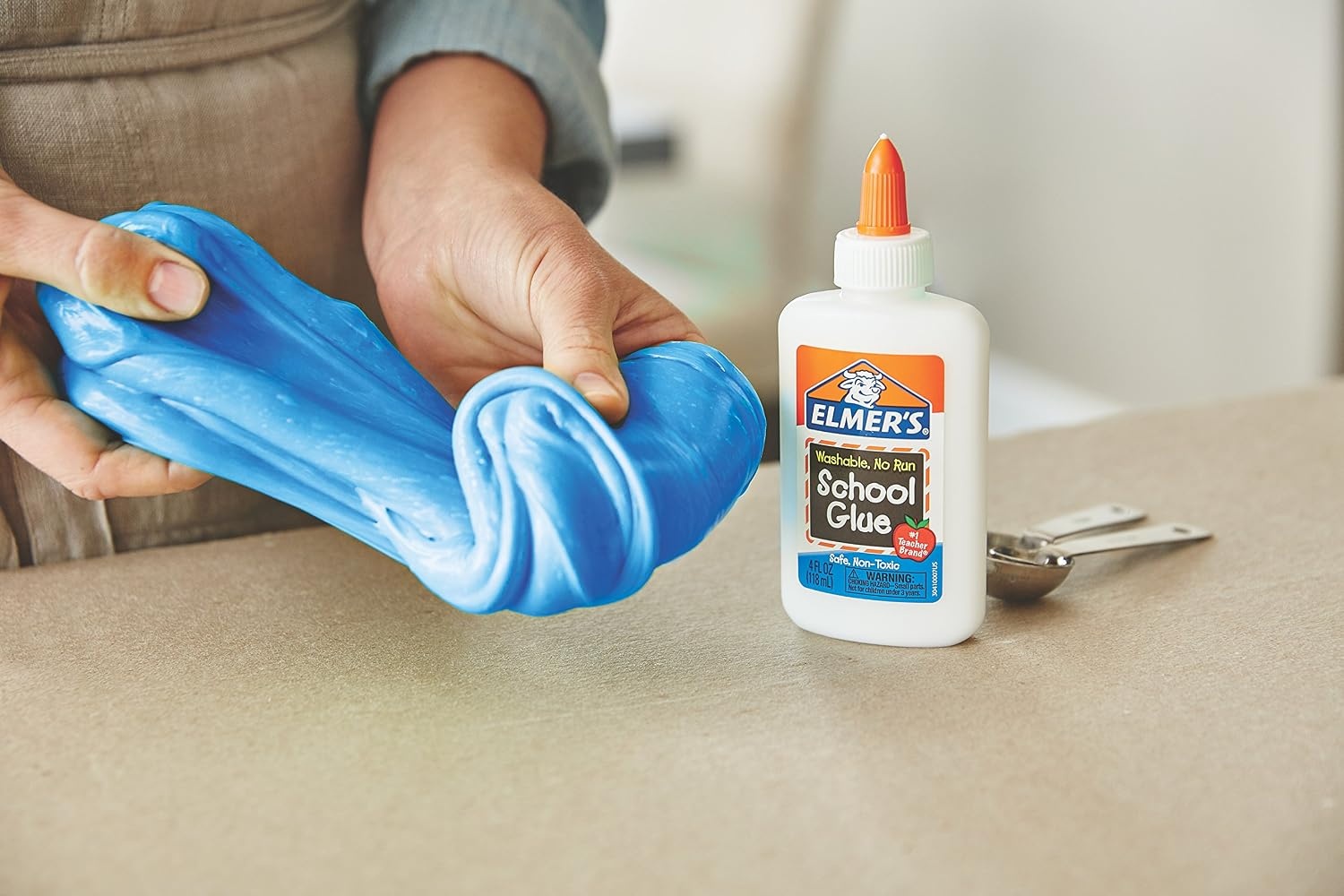 image:imageElmers White Liquid School Glue 1 Gallon Safe Washable 1 Count 1 Teacher Brand Bulk Arts amp Crafts Projects Classroom Supplies Great for Making SlimeWhite