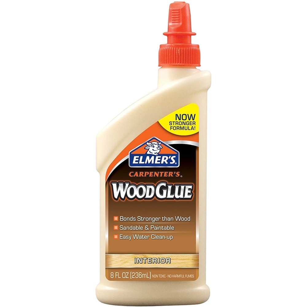image:imageElmers E7010 Carpenters Wood Glue Interior 8 Ounces  Tan  8 Ounces Tan