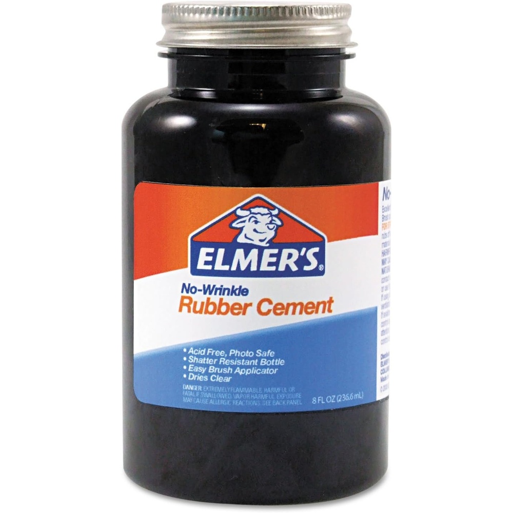 image:imageElmers Rubber Cement NoWrinkle 8 Ounces