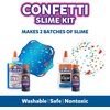 Elmer’s Butter Slime Kit, Includes Glow in the Dark Glue, Glitter Glue, Slime Activator, 4 Count – Kids Activity, Creative Fun, Arts & Crafts(Confetti Slime Kit)