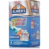 Elmer’s Butter Slime Kit, Includes Glow in the Dark Glue, Glitter Glue, Slime Activator, 4 Count – Kids Activity, Creative Fun, Arts & Crafts(Metalllic Kit)