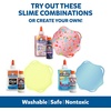 Elmer’s Collection Slime Kit, Washable, Nontoxic, 6 Count – Includes Metallic, Clear, Colored Glue, Magical Liquid Slime Activators(Slime Kit)