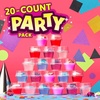 Elmer’s Color Wheel Slime Kit, Includes Premade Slime, Clay Color Pigments, Scents, Sheet Labels, 24 Piece Kit – Arts & Crafts, Kids DIY Fun, Summer Activity(Party Pack (20 ct Mini Jars))