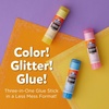 Elmer’s Color ‘n Glitz Glue Sticks, Washable, Assorted Colors, Includes Disappearing Purple, 6 Grams 12 Count – Stocking Stuffer, Vision Board, #1 Teacher Brand(Color ‘n Glitz + Disappearing Purple)