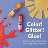 Elmer’s Color ‘n Glitz Glue Sticks, Washable, Assorted Colors, Includes Disappearing Purple, 6 Grams 12 Count – Stocking Stuffer, Vision Board, #1 Teacher Brand(Color ‘n Glitz)