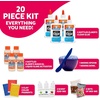 Elmer’s Fruity Fusion Slime Kit, Includes Elmer’s Clear Glue, Magical Liquid Slime Activator, Clay Color Pigments, Scents, Mixing Bowl, Spoon, 20 Piece Kit(Fruity Fusion Kit- Amazon Exclusive)