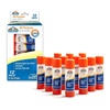Elmer’s All Purpose Glue Sticks, Washable & Non-Toxic, Clear, 22 Grams, 12 Count – Classroom, Household, Craft Projects, Poster, Vision Board, #1 Teacher Brand(Clear)