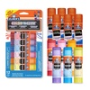 Elmer’s Color ‘n Glitz Glue Sticks, Washable, Assorted Colors, Includes Disappearing Purple, 6 Grams 12 Count – Stocking Stuffer, Vision Board, #1 Teacher Brand(Color ‘n Glitz + Disappearing Purple)
