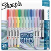 Sharpie Permanent Markers, Toy Story 5 Packaging, Assorted, Fine Point, 24 Count(Mystic Gems)