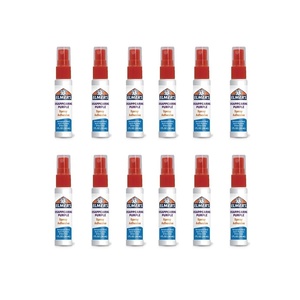 Elmer’S Elmer’S Multi-Purpose Mounting Spray Adhesive Foil,Paper,Wood Acid-Free,Dries Clear Bottle Wood,Cardboard,Paper Spray Bonding Adhesives, Clear, 1 oz (24-Pack)(Purple)