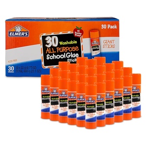 Elmer’s All Purpose School Glue Sticks, Acid-Free and Washable, 7 Grams, 60 Count – Arts & Crafts, Projects, #1 Teacher Brand(30 Count  Giant Sticks)