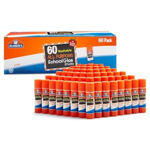 Elmer’s All Purpose School Glue Sticks, Acid-Free and Washable, 7 Grams, 60 Count – Arts & Crafts, Projects, #1 Teacher Brand(60 Count  Standard Sticks)