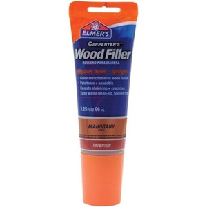 Elmer’s E864 Carpenter’s Wood Filler, 3.25-Ounce Tube, Mahogany