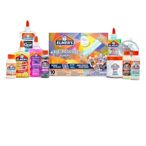 Elmer’s Fruity Fusion Slime Kit, Includes Elmer’s Clear Glue, Magical Liquid Slime Activator, Clay Color Pigments, Scents, Mixing Bowl, Spoon, 20 Piece Kit(NEW Kaleidoscope Slime Kit)