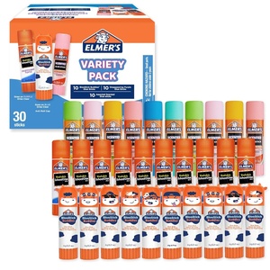 Elmer’s Glue Sticks Variety Pack, Featuring BlooStick Buddies, Disappearing Purple, and Scented Glue Sticks, Assorted, 6 Grams, 30 Count – Arts & Crafts, Fun Classroom Supplies, #1 Teacher Brand(30 Count Variety Pack)