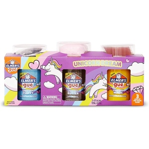 Elmer’s Gue Premade Slime Kit, Unicorn Dream, Includes Fun Unique Add-Ins, Variety Pack, 3 Count(Unicorn Dream)