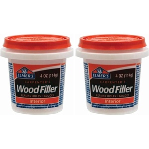 Elmer’s Products  E847 Carpenter’s Interior Wood Filler, 1/4-Pint(1/4 Pint (Pack of 2))