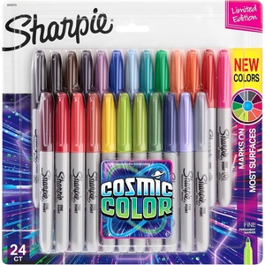 Sharpie Permanent Markers, Toy Story 5 Packaging, Assorted, Fine Point, 24 Count(Cosmic Color)