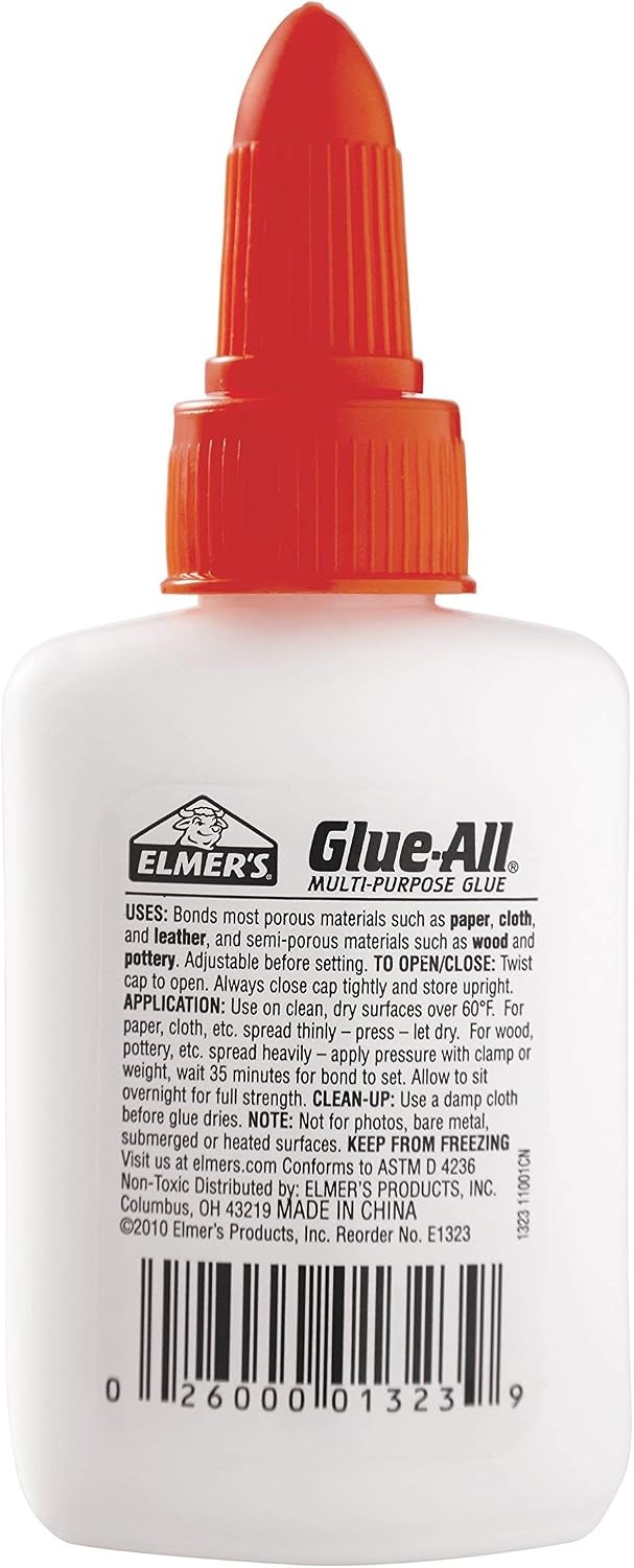 image:imageElmers GlueAll MultiPurpose Liquid Glue 4oz 12 Count 1 Teacher Brand Arts amp Crafts NonToxic125 Oz