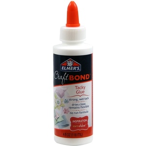 Elmer’s E430 Craft Bond Tacky Glue, 4 oz., Clear
