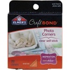 Elmer’s CraftBond Photo Corners, 250 Pieces, Clear